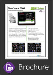 NovaScope 6000 Ultrasonic Thickness Measuring Device Brochure Button