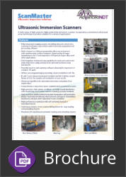 ScanMaster Ultrasonic Inspection Systems Brochure Button