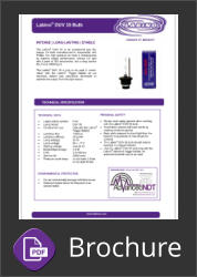 Labino UV Bulb / Lamp DUV-35W Brochure Button